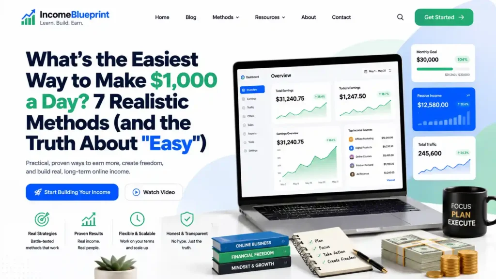 Easiest Way to Make $1,000 a Day