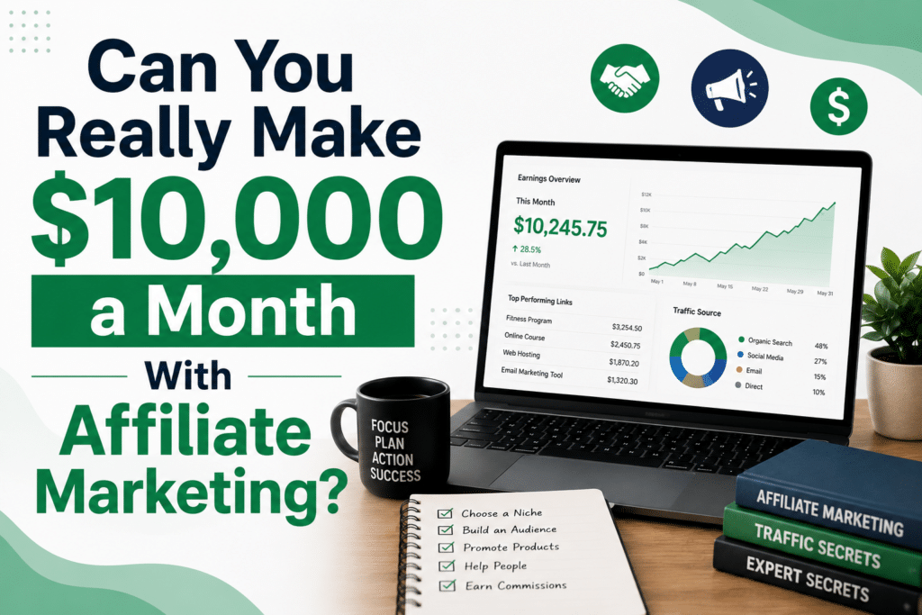 How to earn online with affiliate marketing