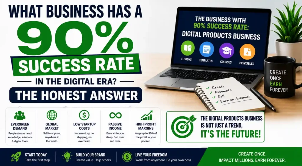 What Business Has a 90% Success Rate in Digital Era
