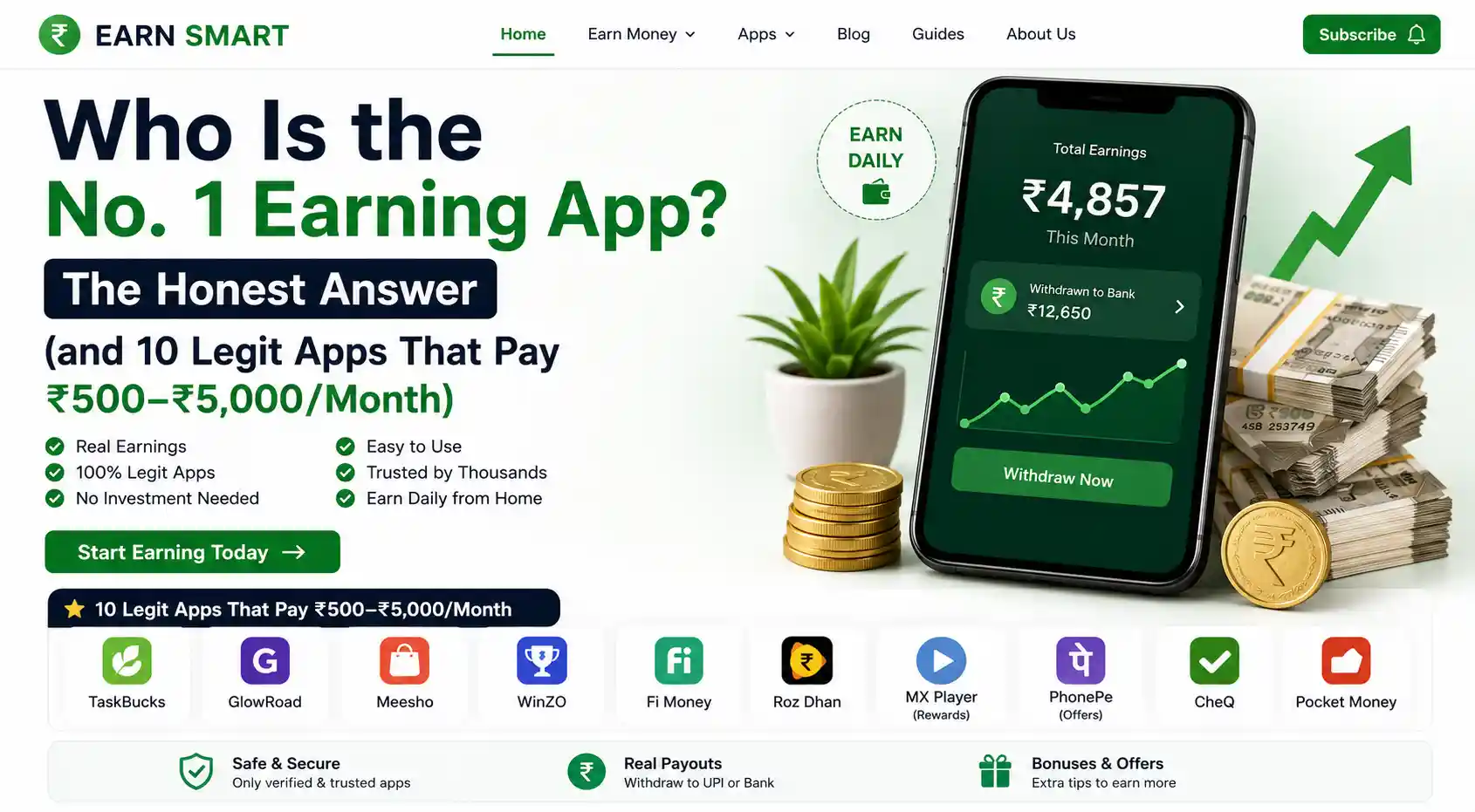 Who Is the No. 1 Earning Apps