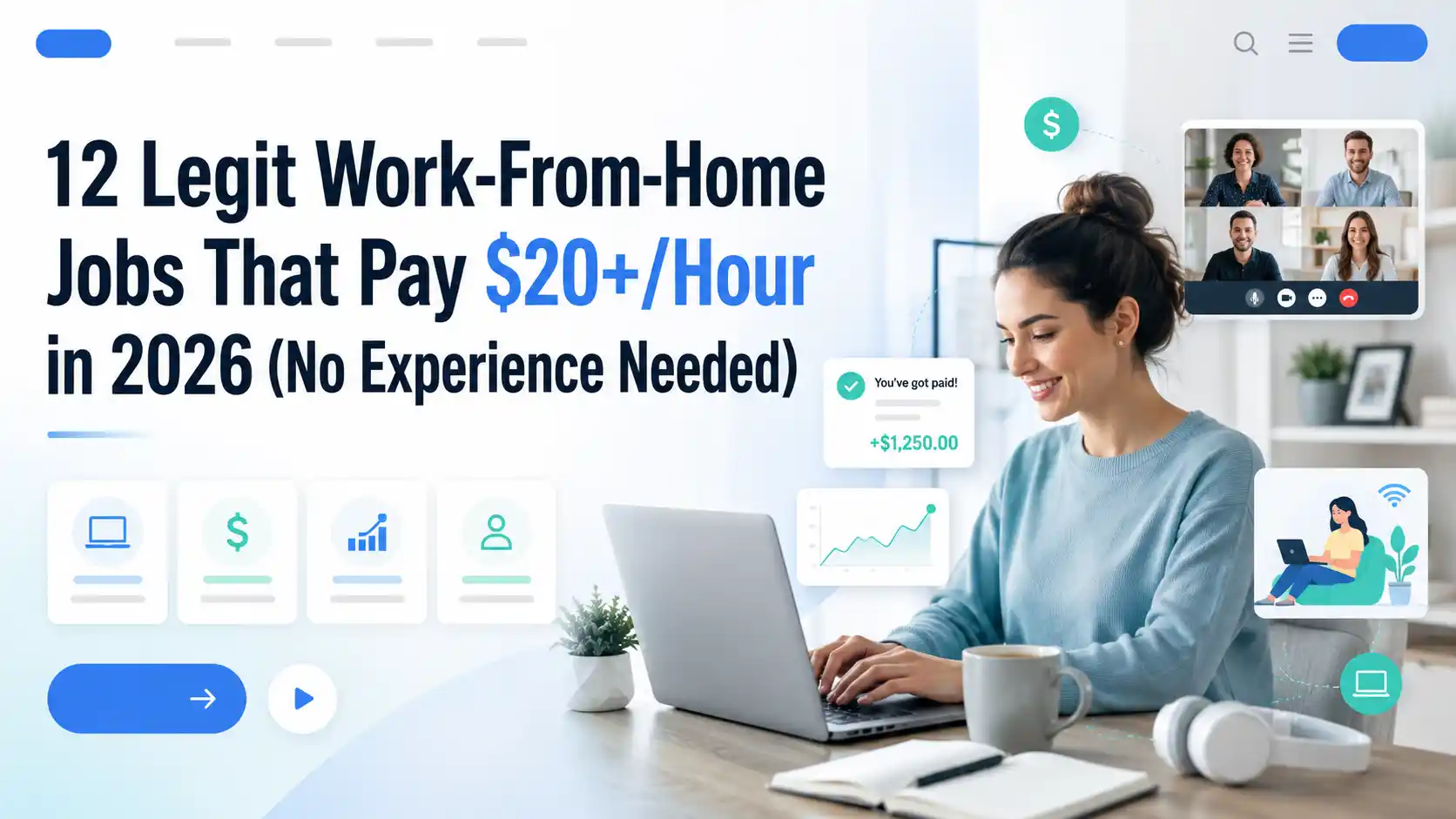 12 Legit Work-From-Home Jobs