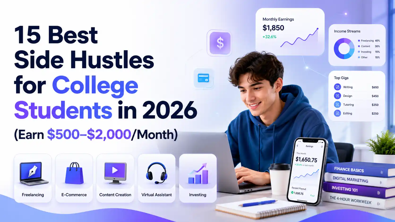 Best Side Hustles for College Students