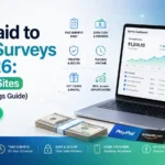 Earn from home with surveys