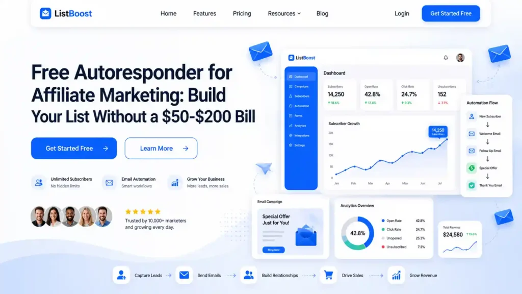 Free Autoresponder for Affiliate Marketing