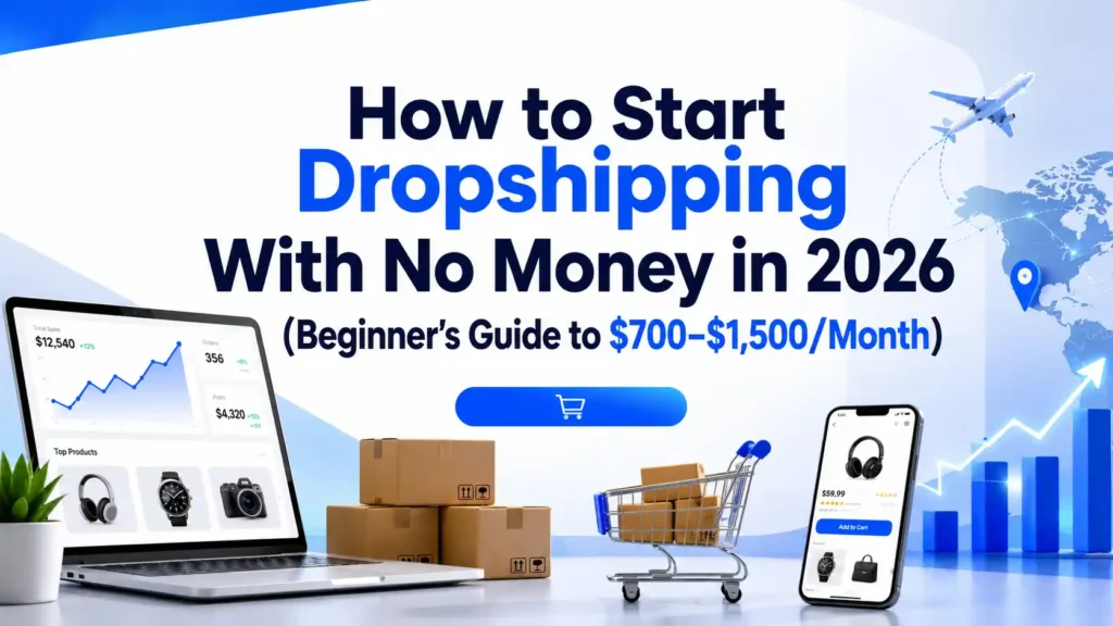 Start Dropshipping With No Money in 2026